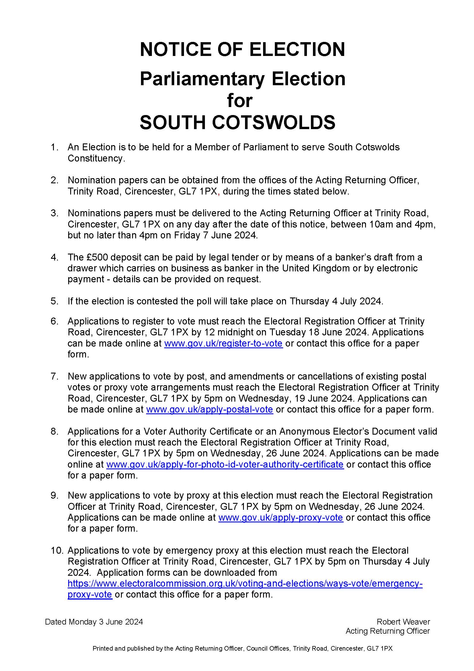 South Cotswolds - Notice of Election.jpg